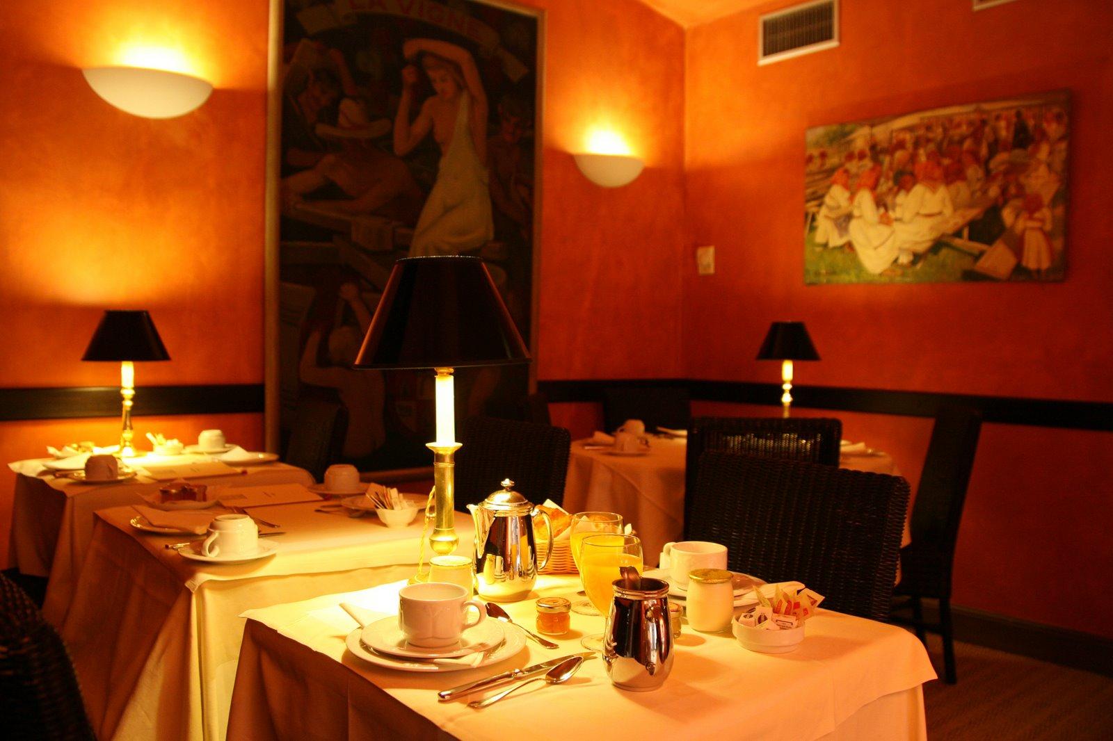 Hotel Le Lavoisier Parijs Restaurant foto